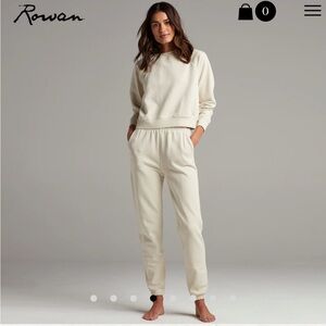 Rowan Oat Sweatshirt and Joggers Set